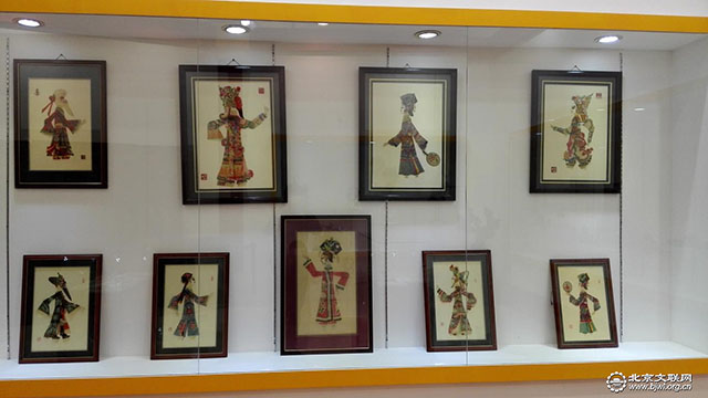 民间文艺作品展区2
