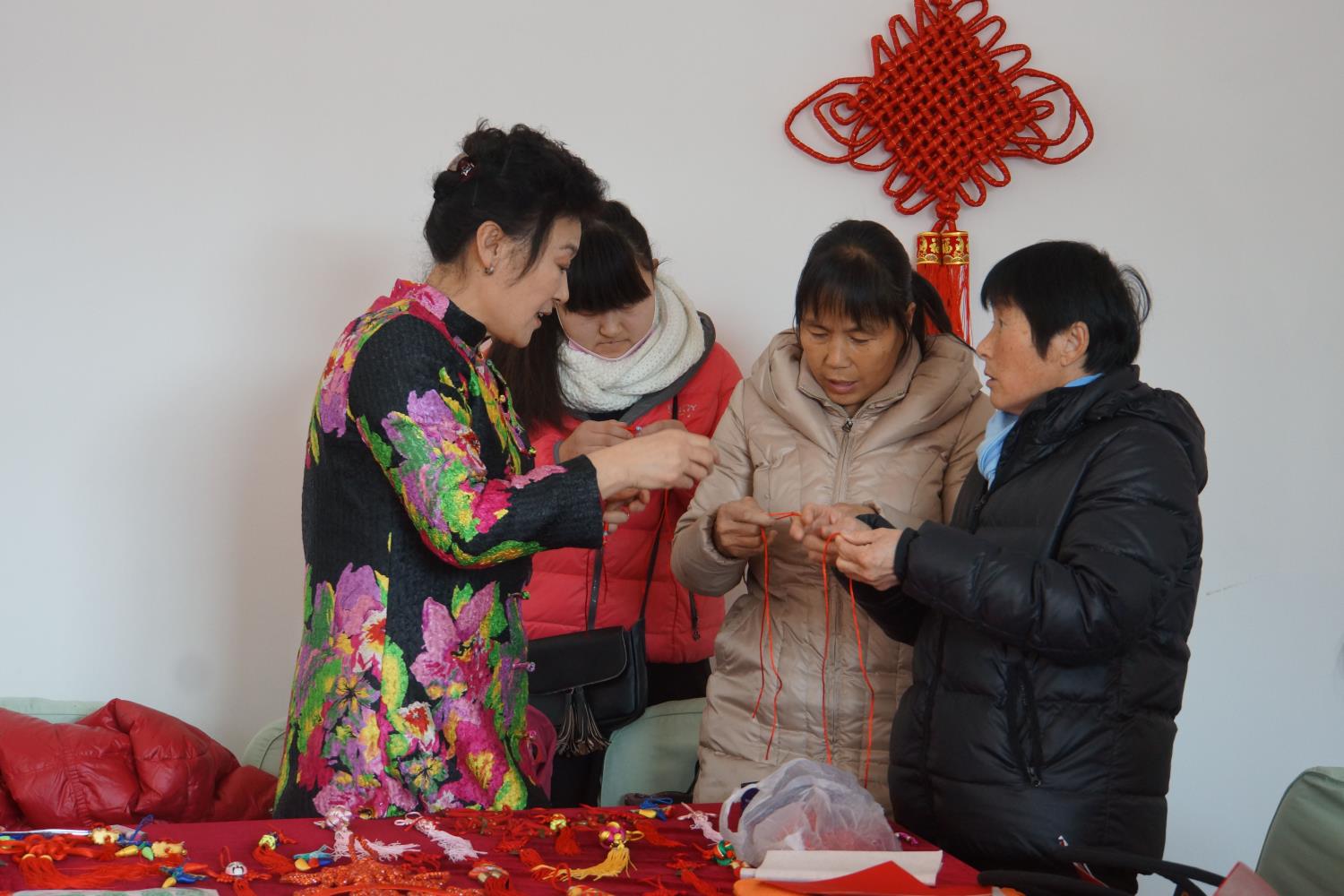 8、中国结编织