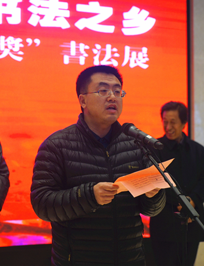 3区委宣传部常务副部长陈靖同志致辞