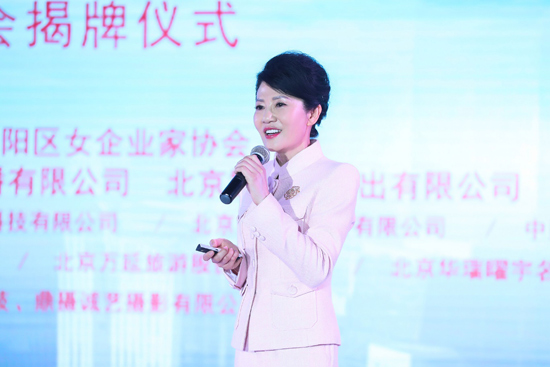 4朝阳区女企业家协会会长、文联常务副主席吴丽敏讲话 4朝阳区女企业家协会会长、文联常务副主席吴丽敏讲话